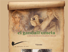 Tablet Screenshot of elgandalfumeta.com